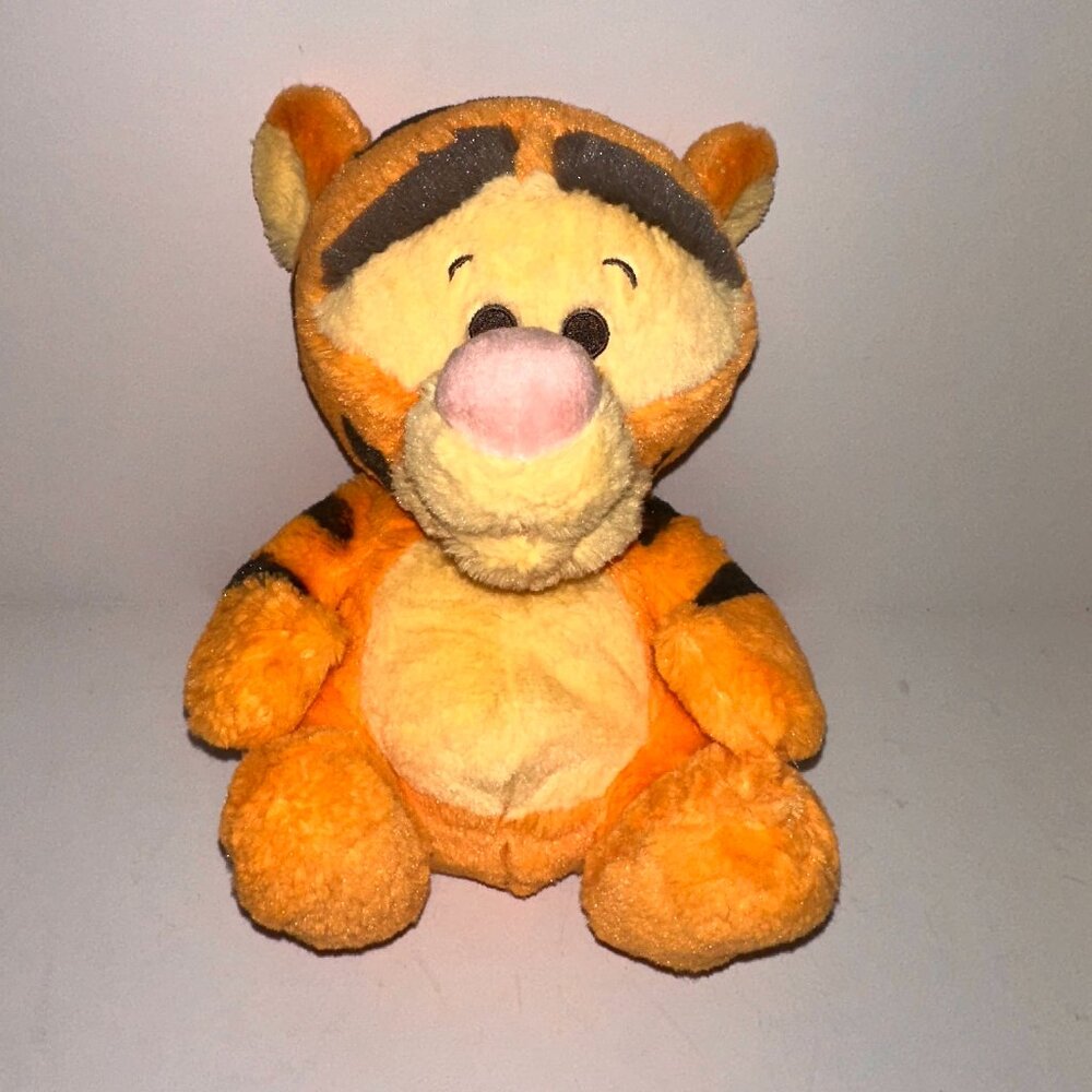 Disney Parks Baby Tigger 9" Winnie the Pooh Plush Stuffed Animal Huggable Toy